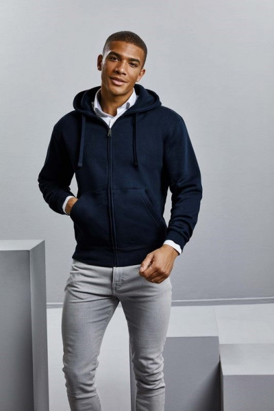 Russell Authentic Full Zip Hooded Sweatshirt