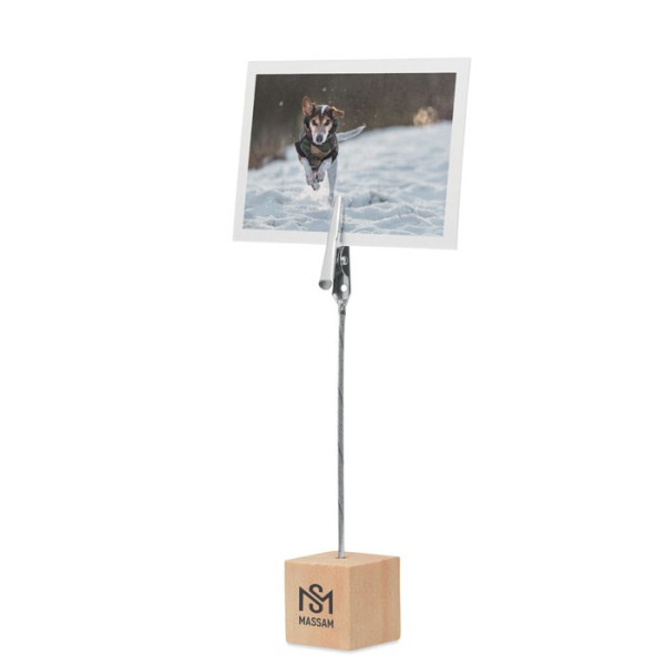 HELLO CLIP - Houten memohouder