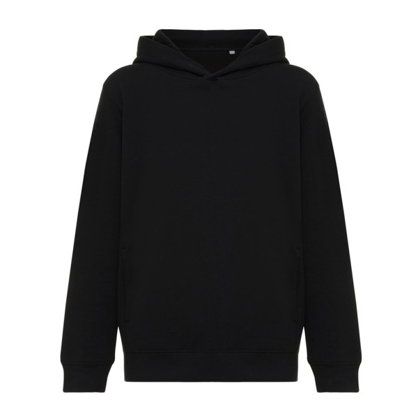 Iqoniq Yengo kids recycled katoen hoodie met steekzakken