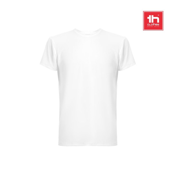 TUBE WH. T-shirt van polyester en elastaan. Witte kleur