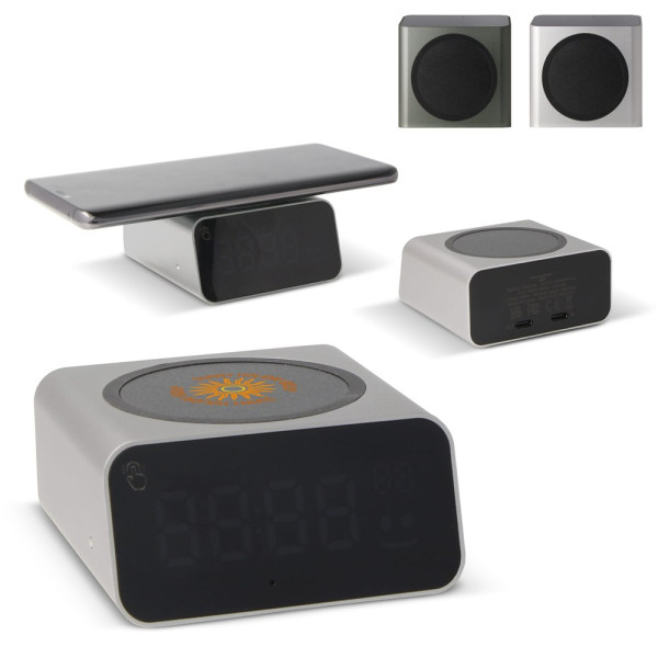 Xoopar Reddi Charge PD klok met draadloze oplader